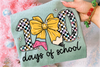 100 Days of School DTF or Sublimation Transfer