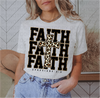 Faith Cross DTF or Sublimation Transfer