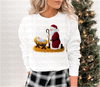 Santa Manger DTF or Sublimation Transfer