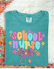 School Nurse DTF or Sublimation Transfer
