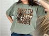 Sweet Tea Addict DTF or Sublimation Transfer