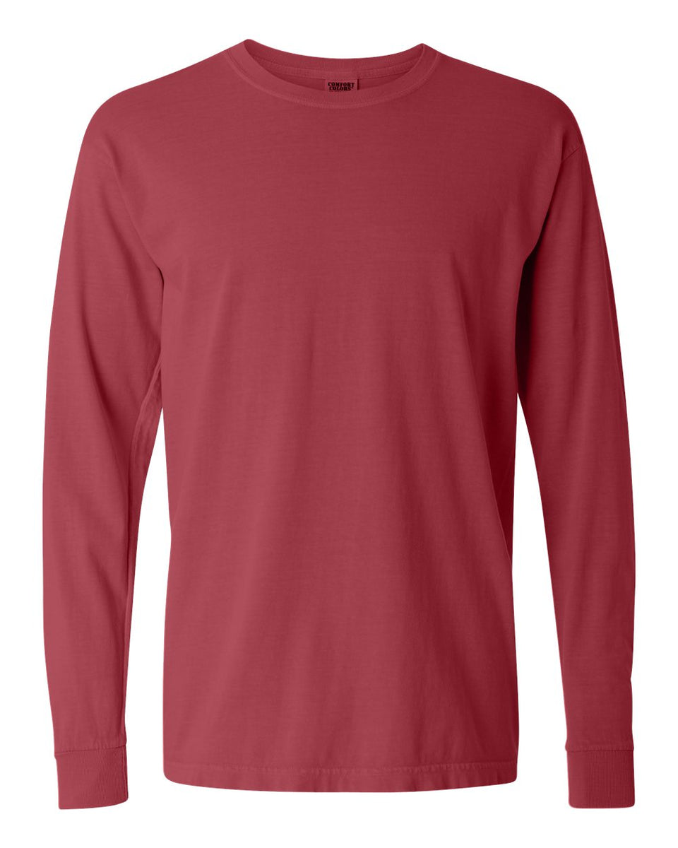 Comfort Colors GarmentDyed Heavyweight Long Sleeve TShirt Thisn
