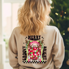 Groovy Merry Bright With Pocket Sublimation or DTF Transfer