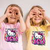 You Must Be Kitten! 100 Days Hello Kitty Sublimation Or DTF Transfer