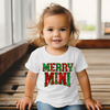 Merry Mini Faux Sequin Sublimation or DTF Transfer