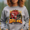 OMG Super Bowl San Fransisco 2024 Sublimation or DTF Transfer