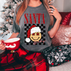 Santa Baby Faux Glitter Sublimation or DTF Transfer
