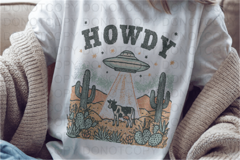 Howdy DTF or Sublimation Transfer