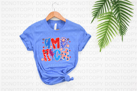 America DTF or Sublimation Transfer