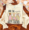 Angels Cry Holy DTF or Sublimation Transfer