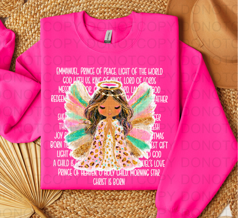 Angels Cry DTF or Sublimation Transfer