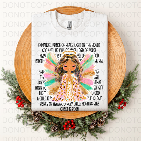 Angels Cry DTF or Sublimation Transfer