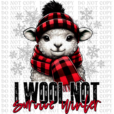 Winter Animal Bundle DTF or Sublimation Transfer