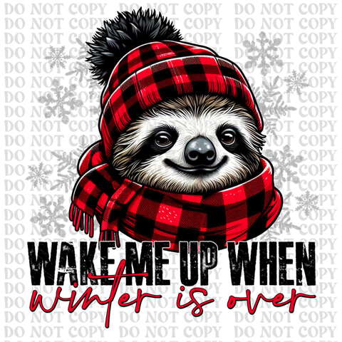 Winter Animal Bundle DTF or Sublimation Transfer