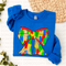 Autism Bow DTF or Sublimation Transfer