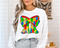 Autism Bow DTF or Sublimation Transfer