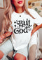 But God Suicide Awareness Sublimation or DTF Transfer