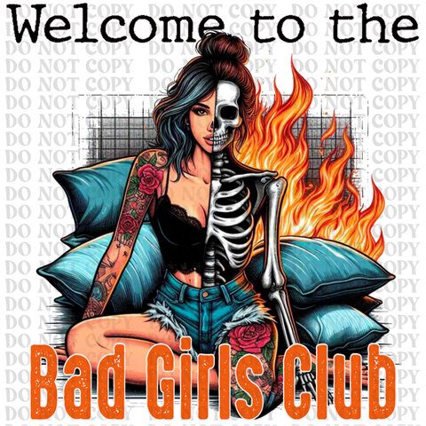 Bad Girls Club DTF or Sublimation Transfer