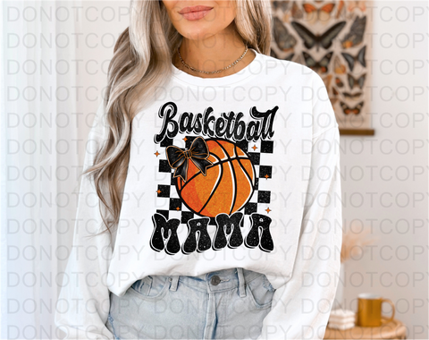 Basketball Mom DTF or Sublimation Transfer