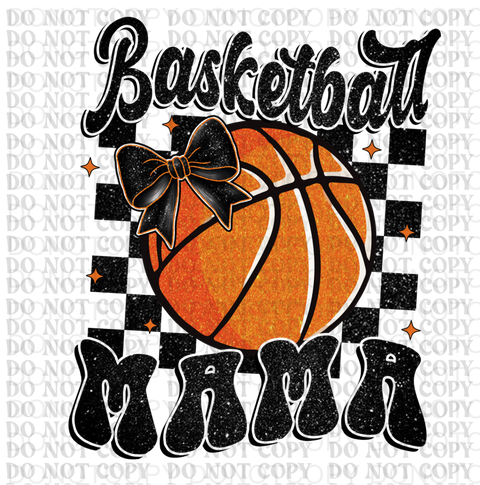 Basketball Mom DTF or Sublimation Transfer