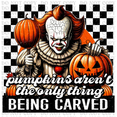 Being Carved DTF or Sublimation Transfer