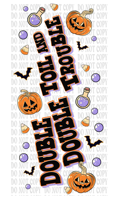 Betty Halloween DTF or Sublimation Transfer