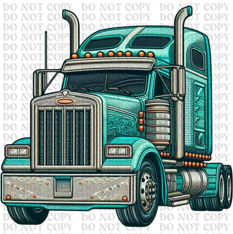 Big Rig DTF or Sublimation Transfer