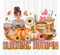 Blushing Autumn DTF or Sublimation Transfer