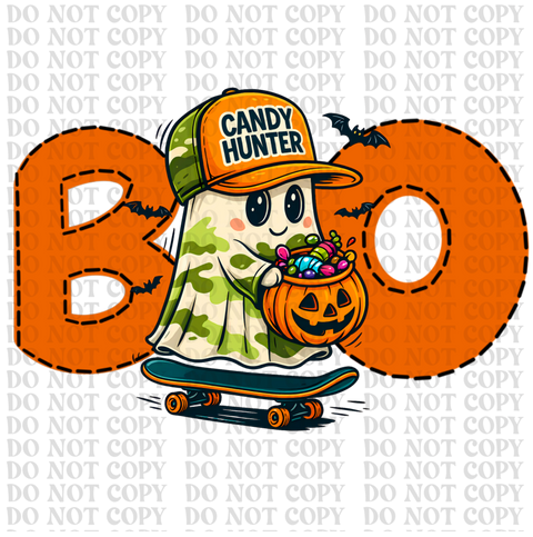 Boo DTF or Sublimation Transfer