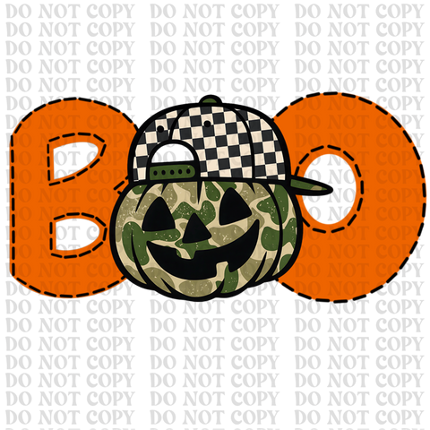 Boo DTF or Sublimation Transfer