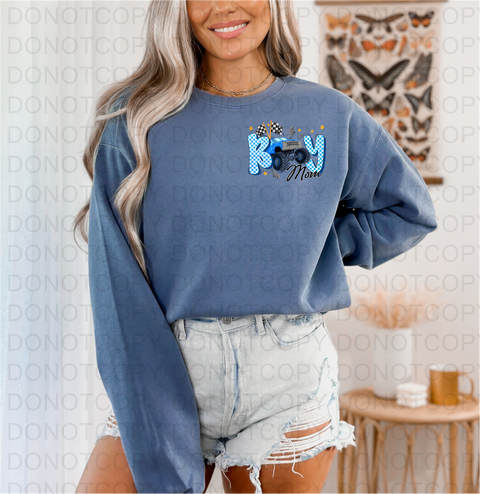 Boy Mama DTF or Sublimation Transfer