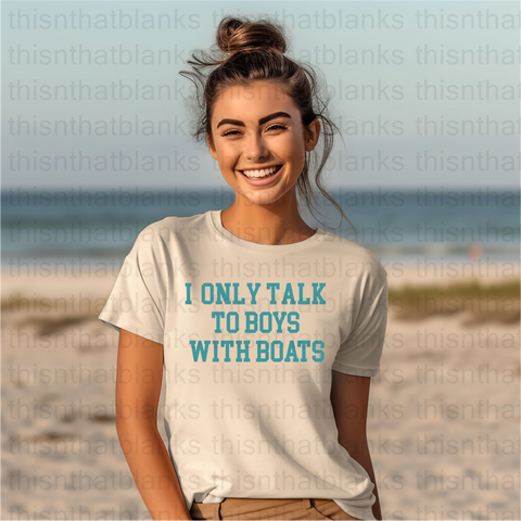 Boys With Boats DTF or Sublimation Transfer