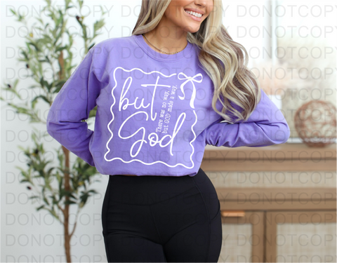 But God DTF or Sublimation Transfer