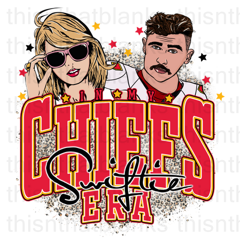 Chiefs Swiftie Era #1 Sublimation or DTF Transfer