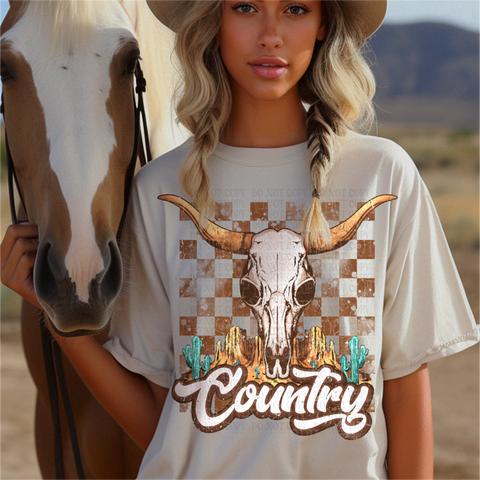 Country DTF or Sublimation Transfer