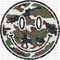 Camo Smiley DTF or Sublimation Transfer