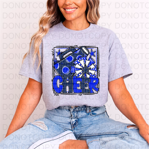 Cheer Collection DTF or Sublimation Transfer
