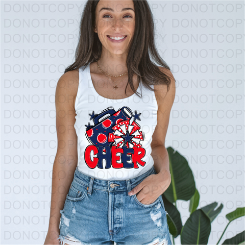 Cheer Collection DTF or Sublimation Transfer