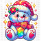 Christmas Care Bear Bundle DTF or Sublimation Transfer