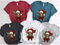 Christmas Cow DTF or Sublimation Transfer