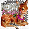 Christmas Deer DTF or Sublimation Transfer