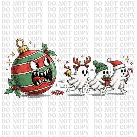 Christmas DTF or Sublimation Transfer
