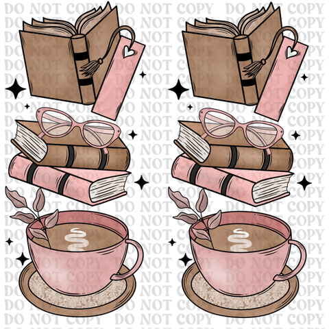 Coffee And Silence DTF or Sublimation Transfer