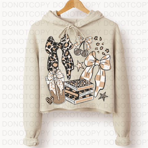 Coffee Collage DTF or Sublimation Transfer