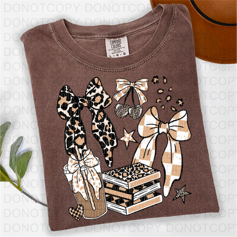 Coffee Collage DTF or Sublimation Transfer