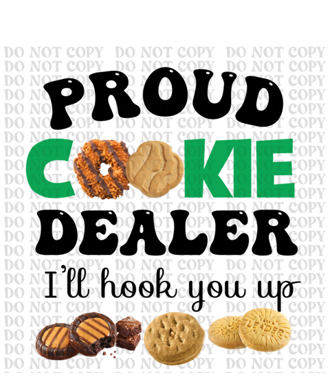 Cookie Dealer DTF or Sublimation Transfer