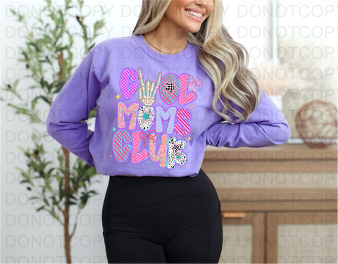 Cool Moms Club DTF or Sublimation Transfer