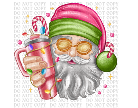 Cool Santa DTF or Sublimation Transfer