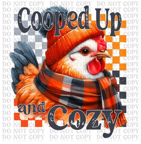 Cooped Up DTF or Sublimation Transfer