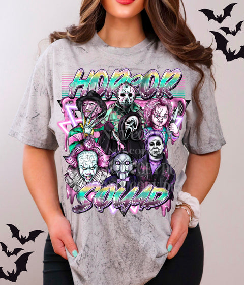 Horror Squad DTF or Sublimation Transfer